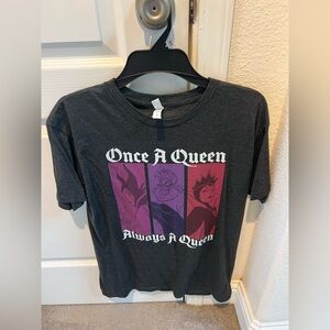 Disney Gray Villains Long Sleeve Tee